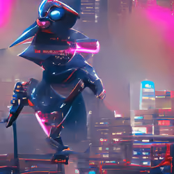 Blue ninja