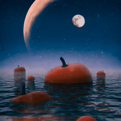 Pumpkin Overboard