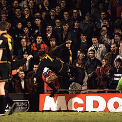 Eric Cantona's kung-fu kick