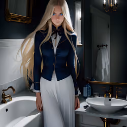 Cosplay 015 - Bathroom Blonde