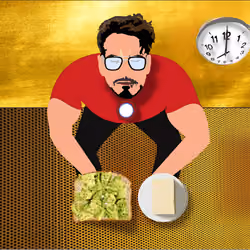 8 O'clock Bread & Butter - TONY STARK