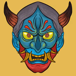 Benedict Indra's Hannya Mask 11