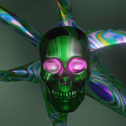 Abstract Skull #4