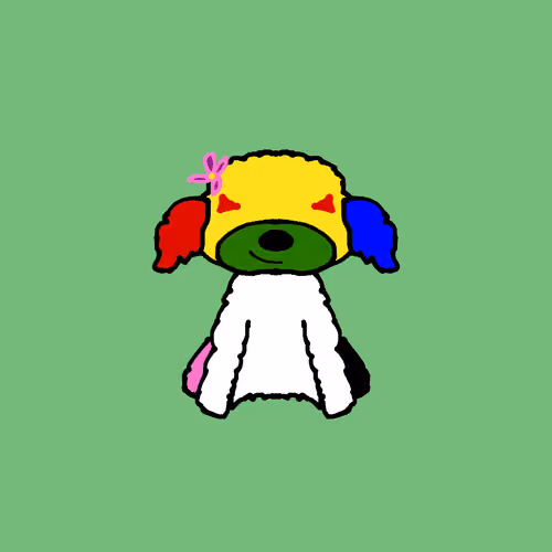 Peachy Poodle #1922