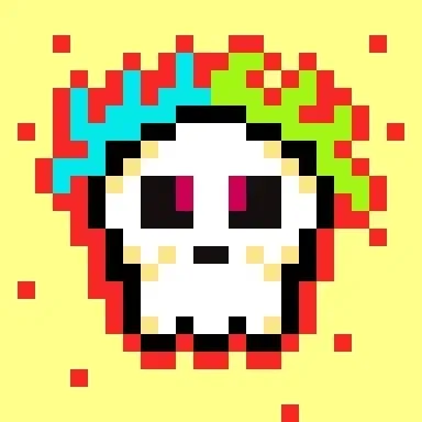 Kawaii SKULL #3993