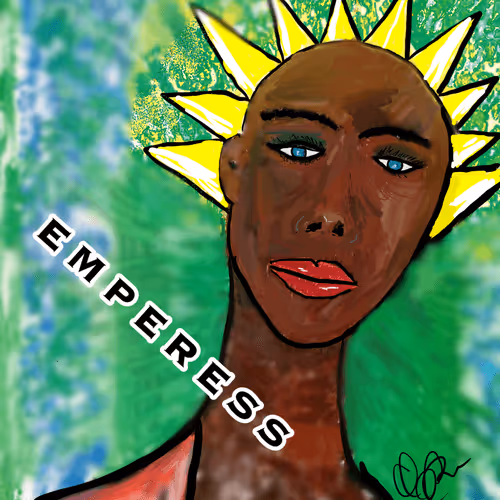 Emperess - Major Arcana #4 of the Vagobond Bald Jesus Tarot