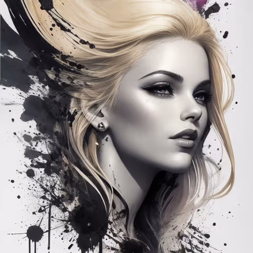 Black Gold Splash Women 1