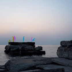 Colored shadows of Vladivostok
