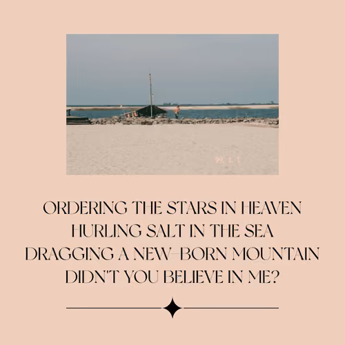 Ordering The Stars In heaven
