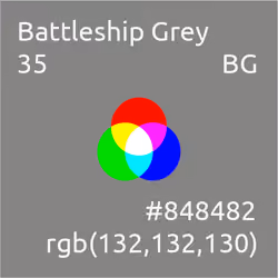 Battleship Grey - #35