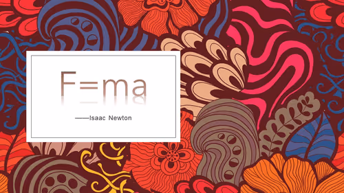 F=ma