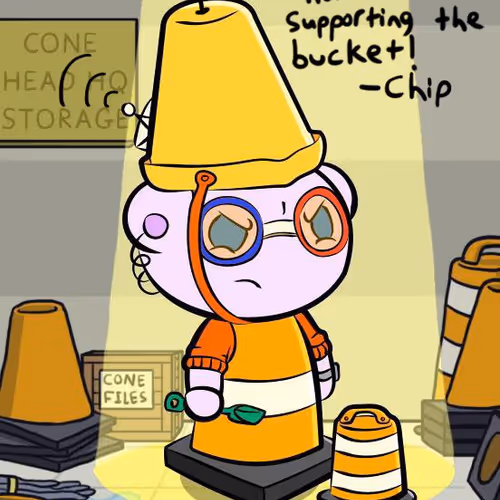 Bucket Head #64 (signed by u/chipperdoodles)🤎