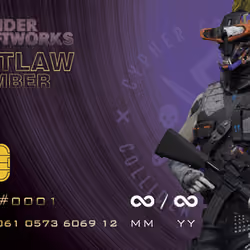 Outlaw membership card #0009