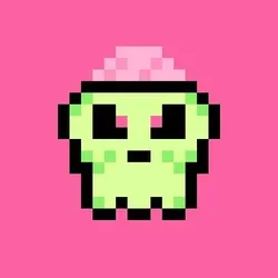 Kawaii SKULL #5582