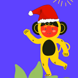 Monkeys World (blue) 