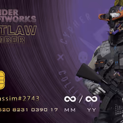 Outlaw membership card #0010