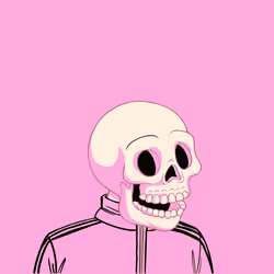 Pink Skeletoon