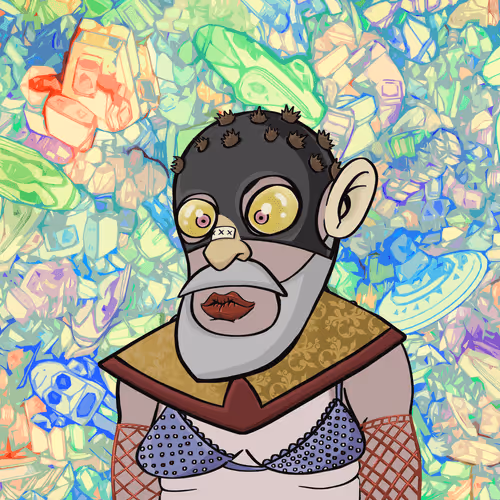 Stoned Santa Polygon #3131