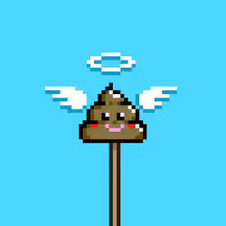 Lollipoop! #83 with angel wings & halo
