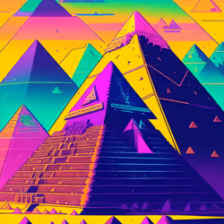 Surrealism Pyramids