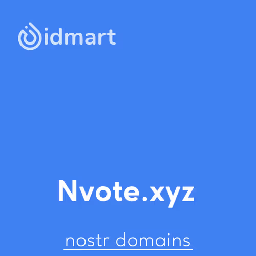 nvote.xyz - Nostr生态应用域名 - best domain for Nostr ecosystem.