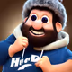 Blue Hoddie Bumpy 