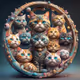 Circle of Cats