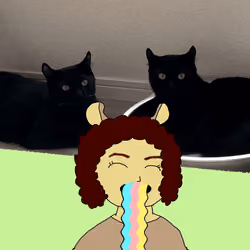 Shinju and Bara cats #007