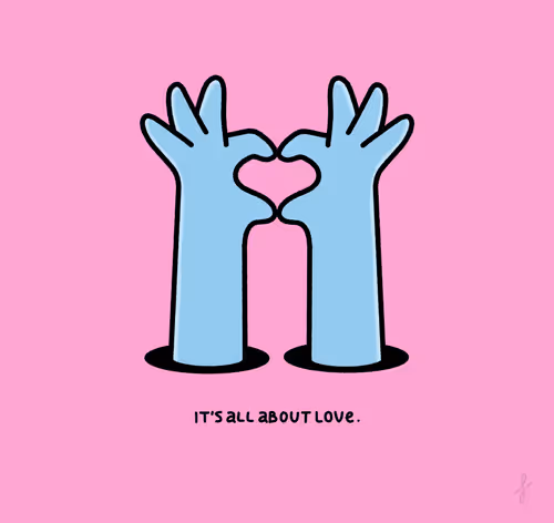It's all about love.
