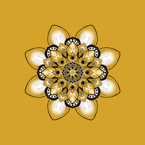 mandala#sunflower