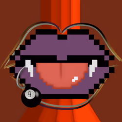 Crypta Punk Lips Retro JG-Token #21