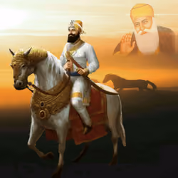 Guru Gobind Singh ji & Guru Nanak Dev ji