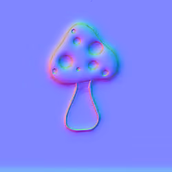 neon fungus amongus