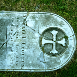 Fallen Gravemarker
