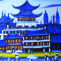 Glowing Cities