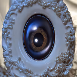 Exploring Israel with abstract realism - Reimagining of a Sun Eye