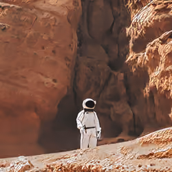 A Stroll On Mars