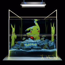 GlassThereum #003 (Pikachu Character)