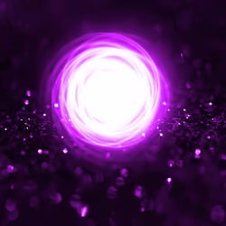 Purple Neon Glowing Ballz