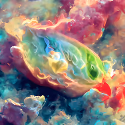 Goldfish Nebula - Abstracts by Pixel #96