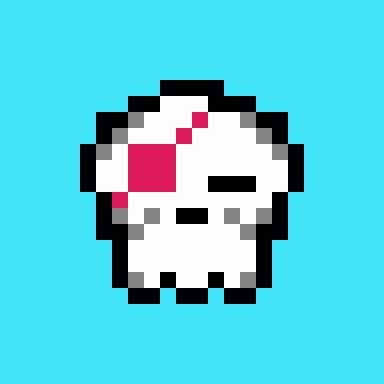 Kawaii SKULL #2257