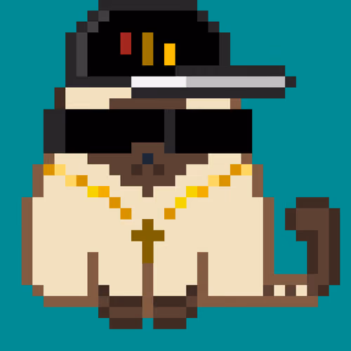 Crypto Cats Pixel #9733