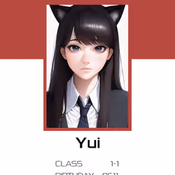 ID CARD Yui