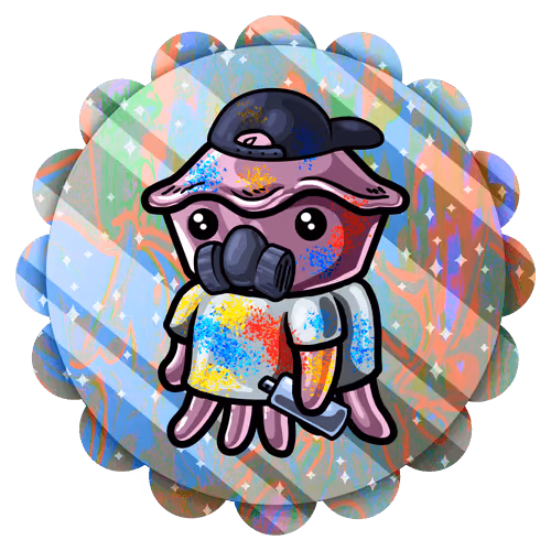 Graffiti Badge