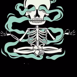 Skeleton meditation 🀄