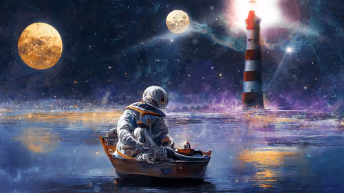 Crypto Lighthouse 336 - Astronaut vibe