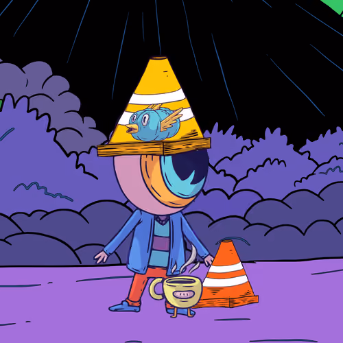 Spooky Cone Black