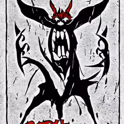 Shouting Devil