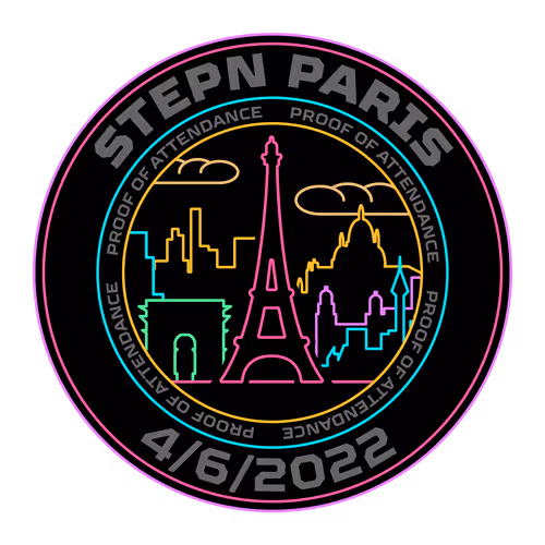 Stepn Paris - Unofficial POA Badge