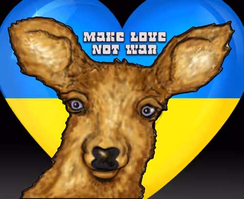 #38 DeerLove- all proceeds donated to Ukraine via Crypto.com